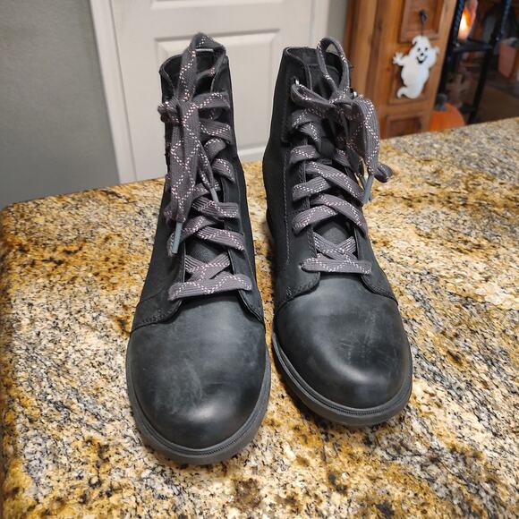 SOREL Women's Black Boots Size 10 ID NL5024-010 - Picture 8 of 12